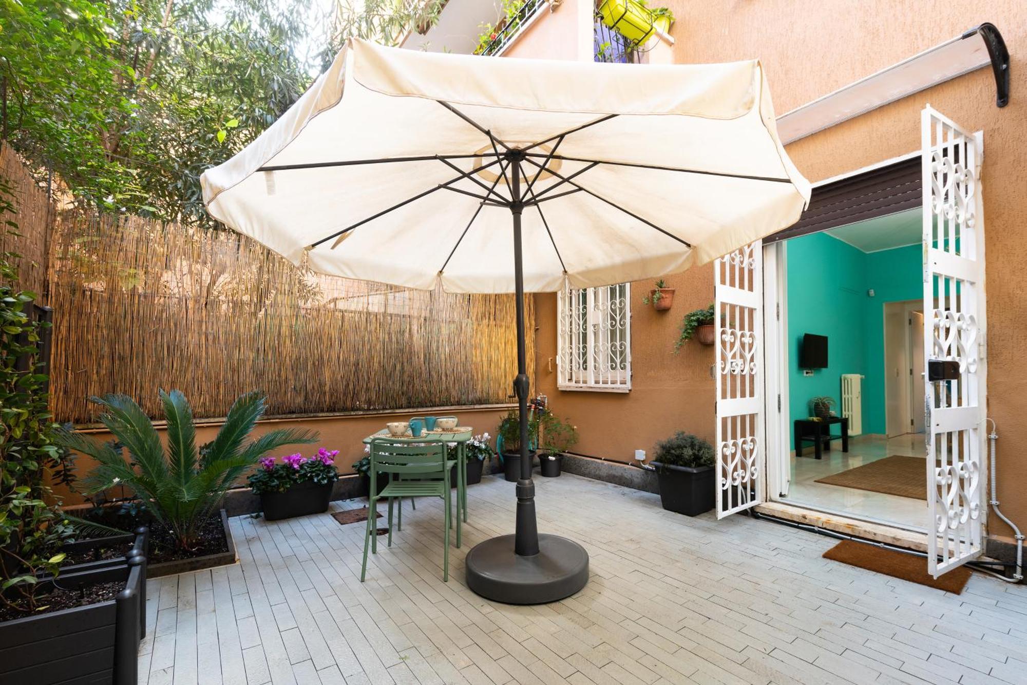 Casa Vegezio Near Vatican Museum And Metro Cipro Private Garden Check-In From 3 Pm To 10 Pm Exterior foto